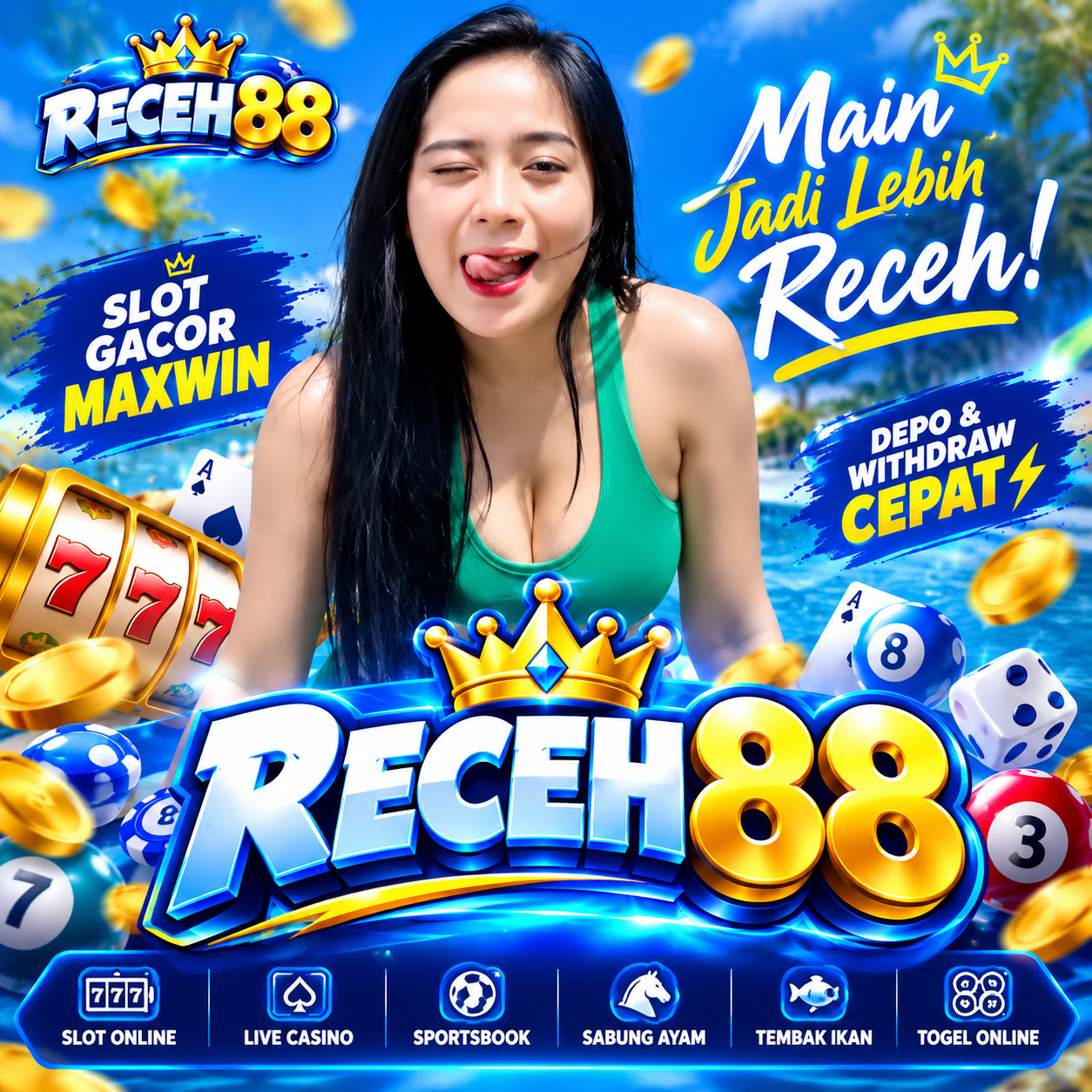 RECEH88: Mengenal Profil, Identitas Brand dan Informasi Website